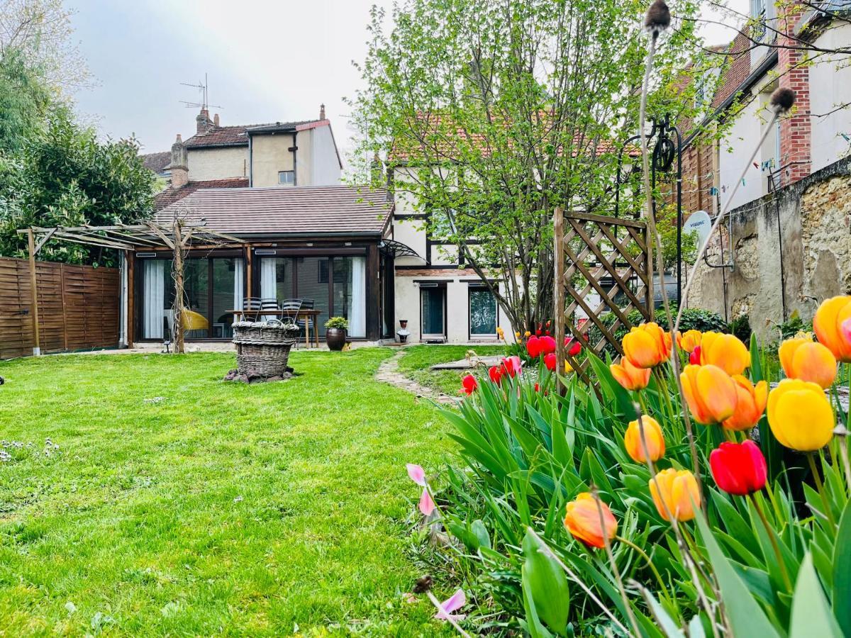 Au Petit Jardin Sezannais Vila Sézanne Exterior foto